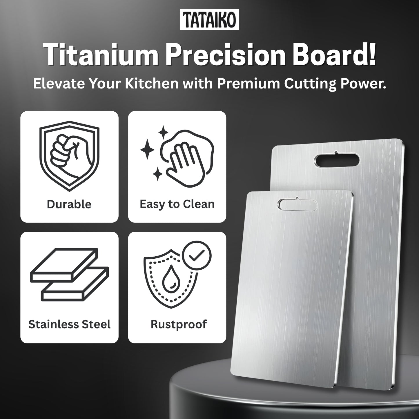Tataiko™ Titanium Cutting Board